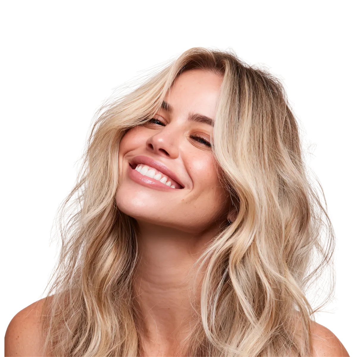 Smiling Woman With Perfect Teeth