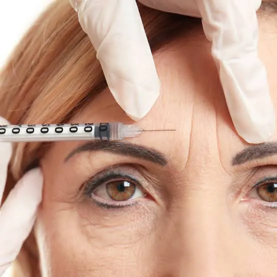 Botox injections reducing forehead wrinkles and fine lines in Oklahoma City