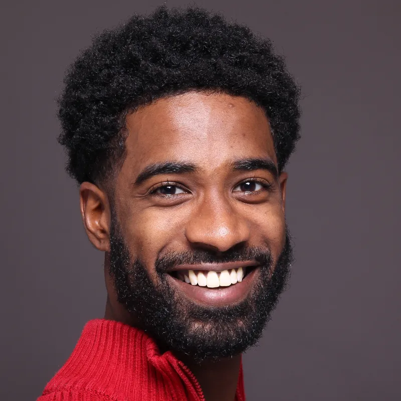 Handsome Man Smiling After Cosmetic Bonding