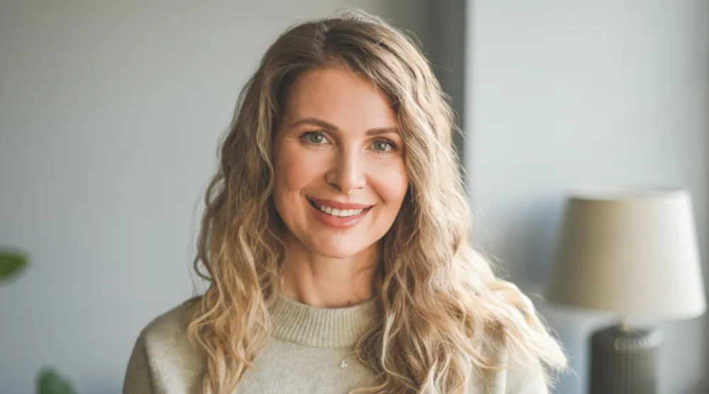 Woman Smiling After Cosmetic Tooth Bonding